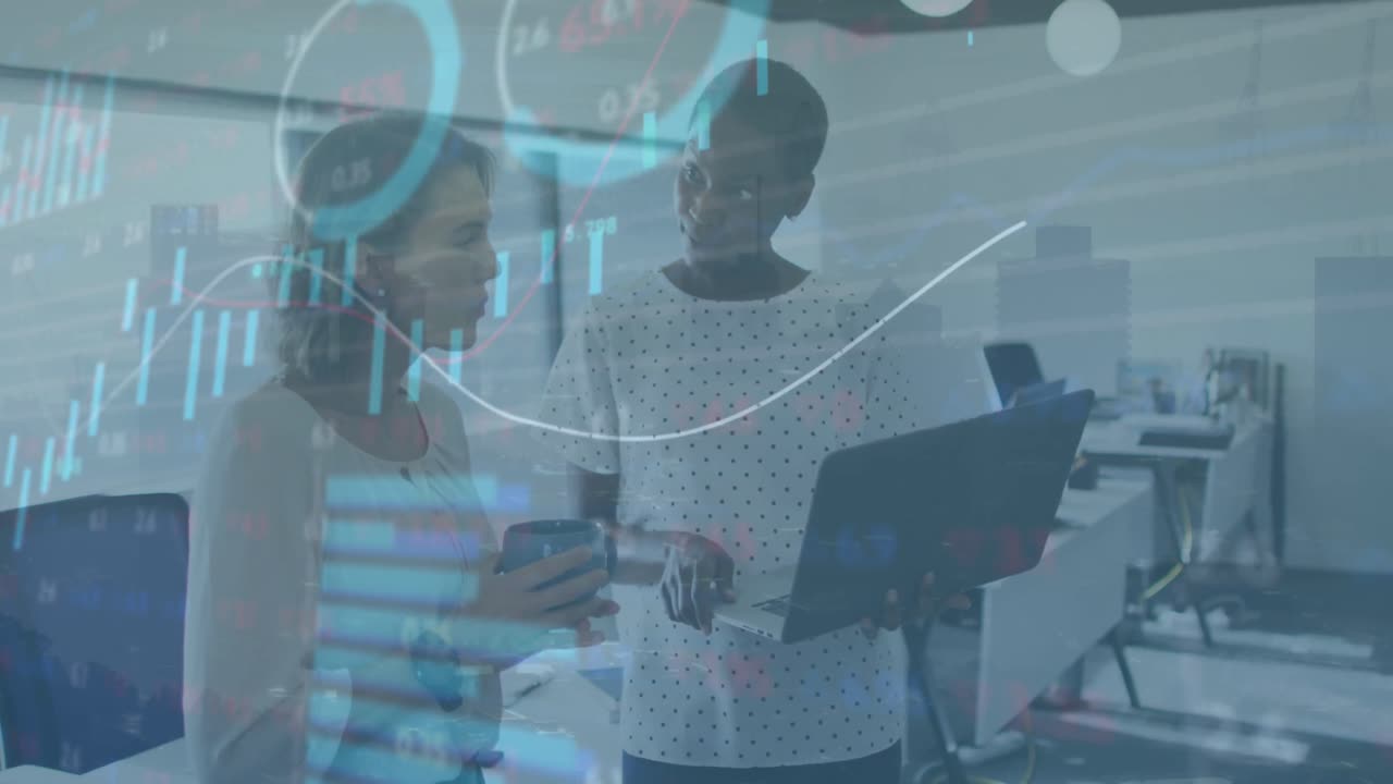 Animation of network of connections with white screen over man wearing vr headset