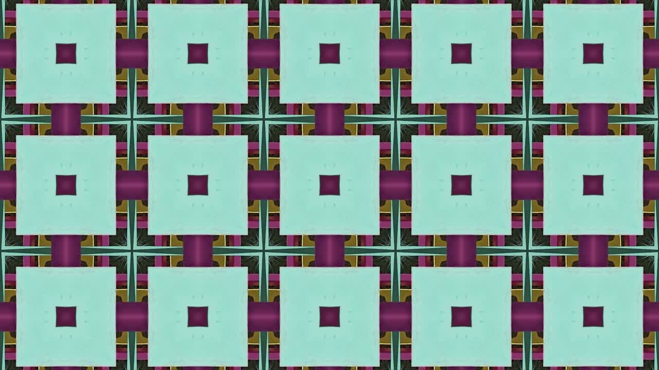 caleidoscopio partículas mágicas bucle visual para el concierto