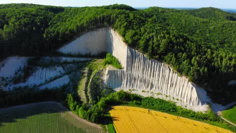 Volando-Sobre-Las-Zonas-Rurales-De-Japón-Y-Los-Campos-De-Cultivo-En-Un-Día-Soleado