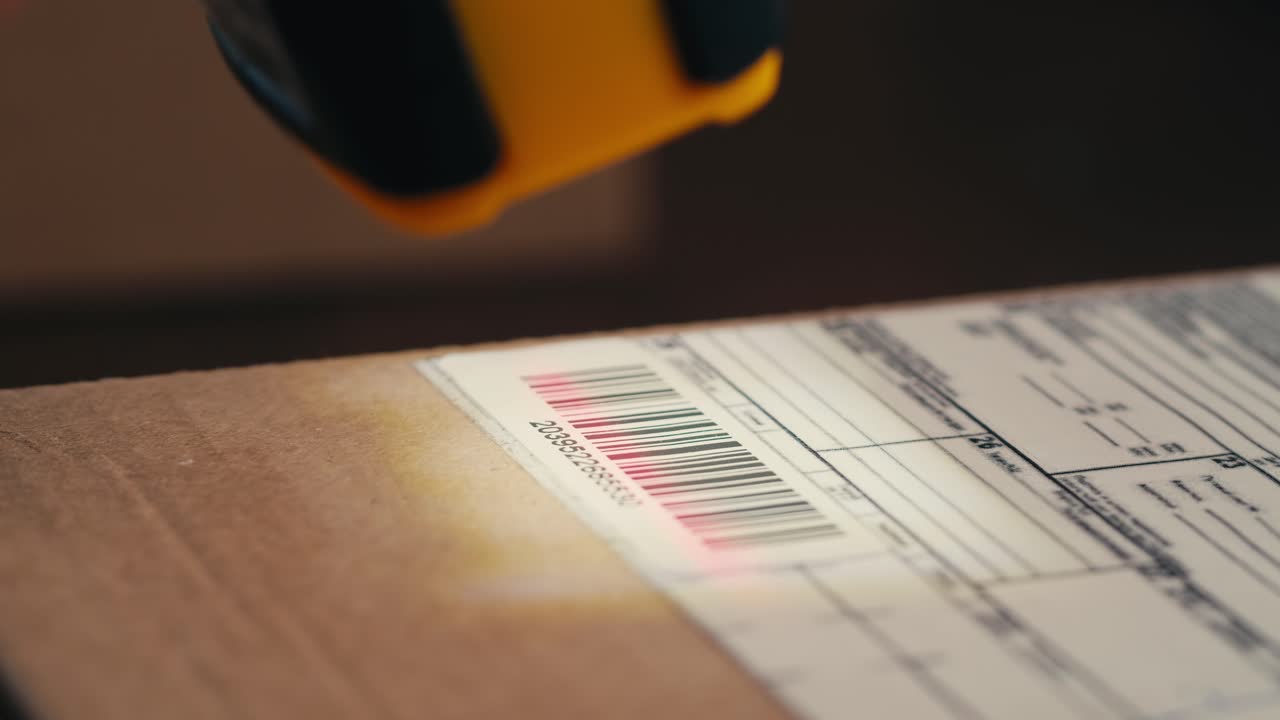 E-commerce storage shop, woman packing goods and clothes for second hand delivery market, dedicated Packaging and Shipping Workspace with Supplies and Technology for efficiency, online sales.