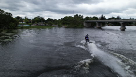 Jetski-Extremsportarten-Wassermotorsport-Action