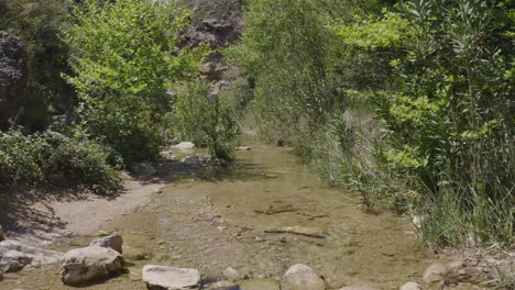 Slow-shot-over-a-small-river-in-Greece