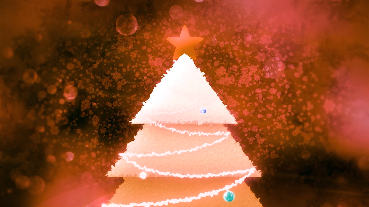 Ilustración del árbol de Navidad