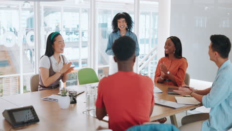 business meeting in modern office