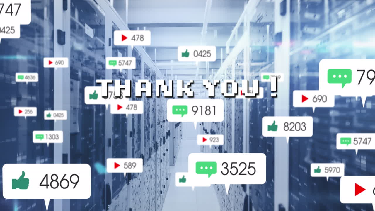 서버  ⁇  위의 아이콘으로 증가하는 숫자의 애니메이션