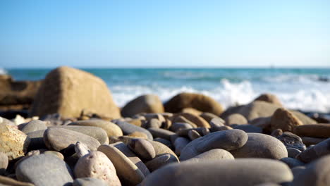 stones at sea beach