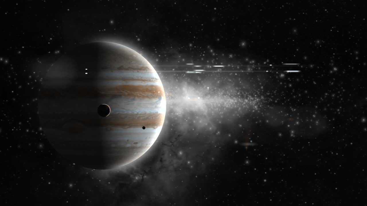 júpiter en el espacio profundo