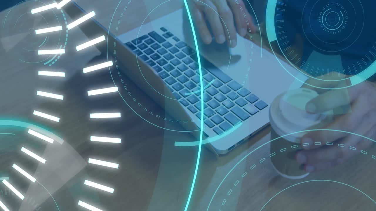 5g escrito en el medio de un círculo futurista 4k