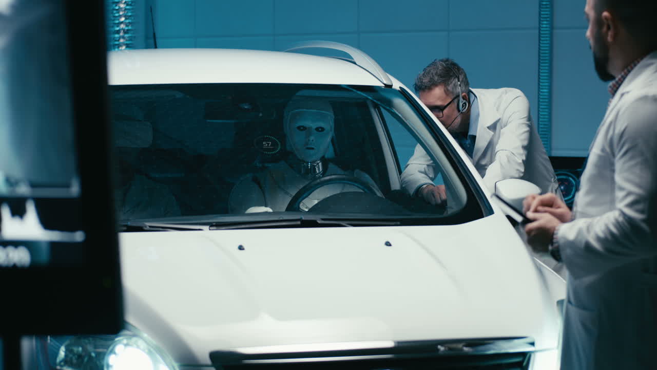 로 운전자를 가진 자율주행 차량 테스트