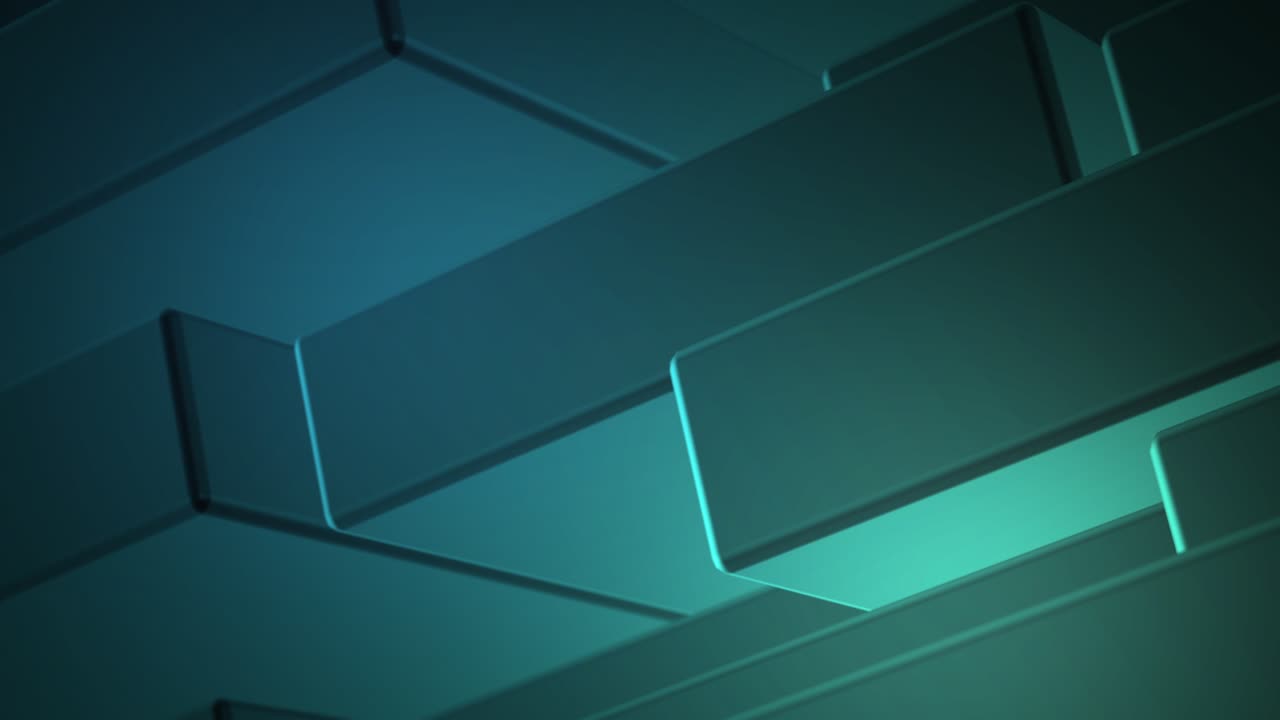 fondo abstracto animado de cubos en movimiento