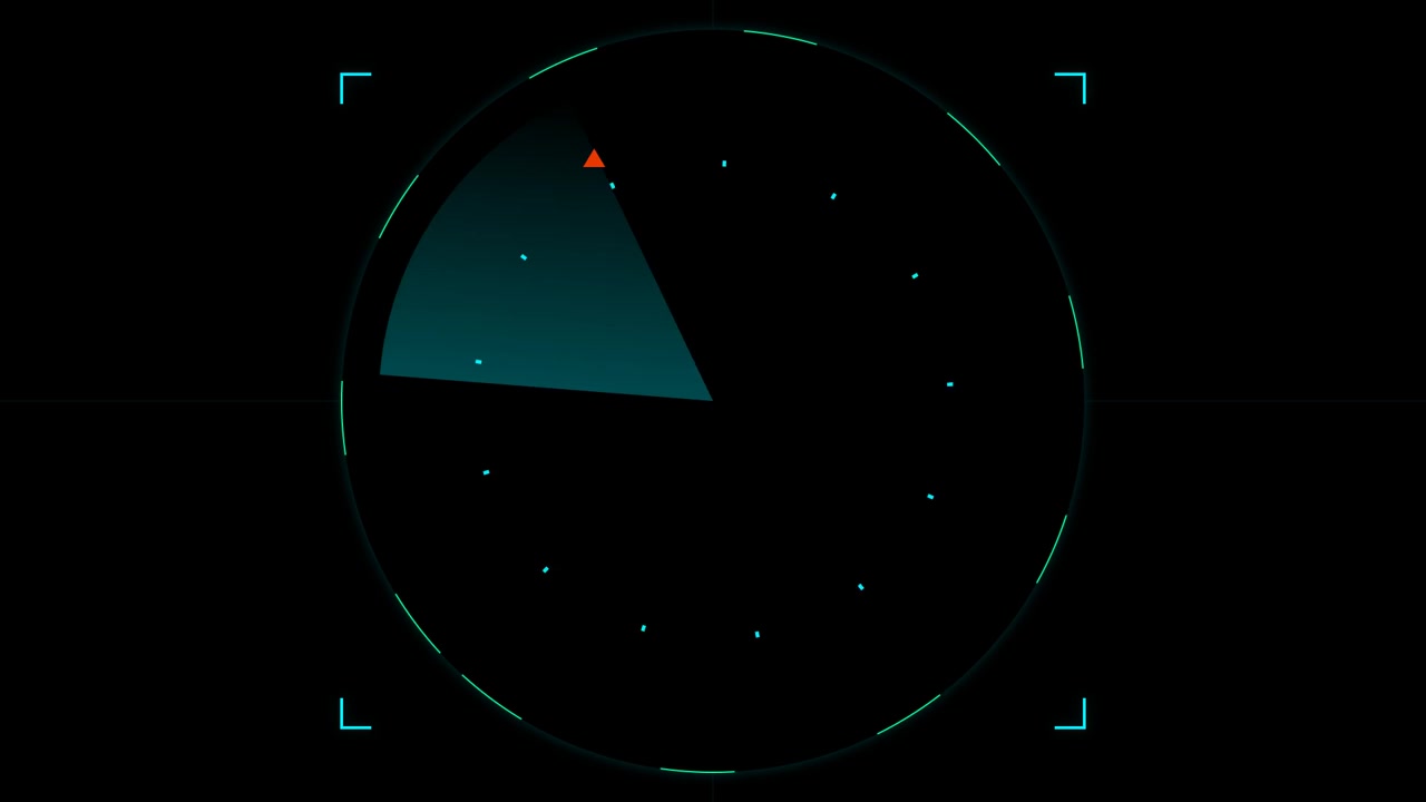 Digital Radar Screen Scanning for Targets
