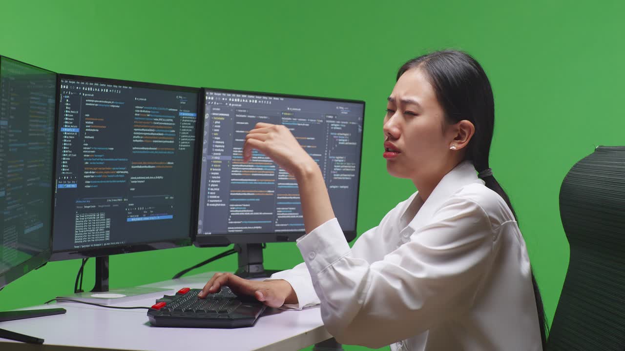 programador cansado en el trabajo