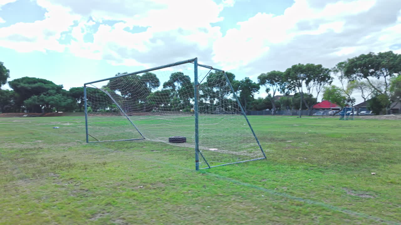 A local club soccer field. Cape Town, South Africa