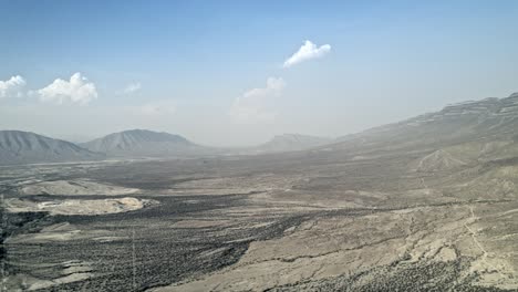 drone dia nublado norte coahuila mexico semidesierto montaña la azufrosa area