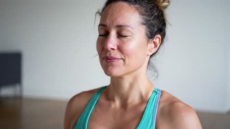 mindfulness in motion: a journey through calmness and serenity in a meditative practice captured in two moments of tranquility