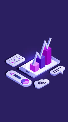 gráfico de movimiento de la productividad