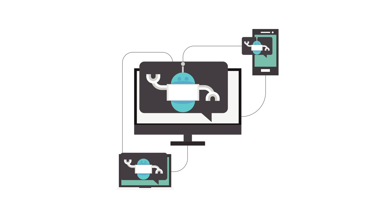 Chatbot Connecting Across Multiple Digital Devices