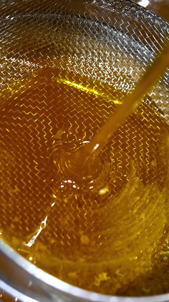 Beekeeping apiary machine. Honey farming equipment. Vertical video