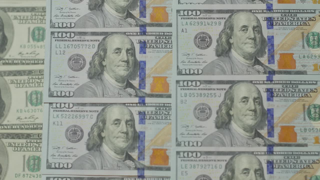 100 달러짜리 지폐