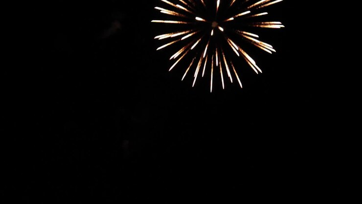 espectáculo de fuegos artificiales