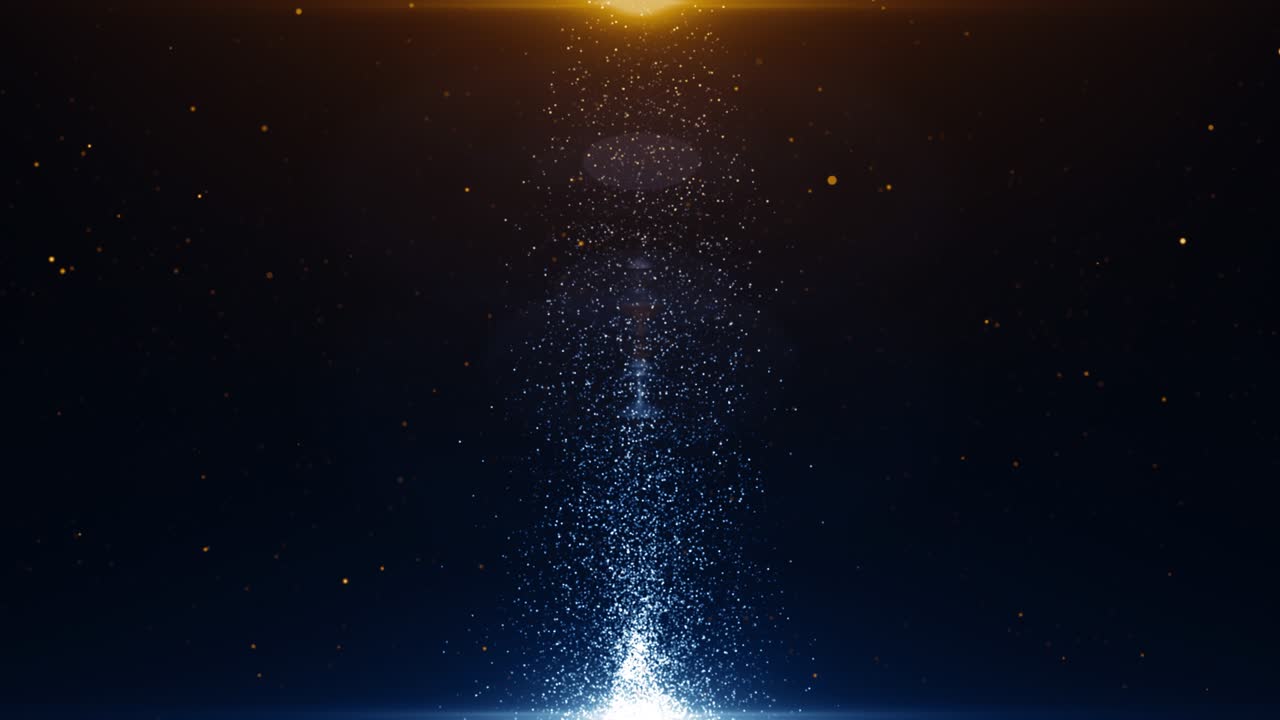 입자 먼지 추상적인 빛 보케 모션 제목 영화적 배경 루프