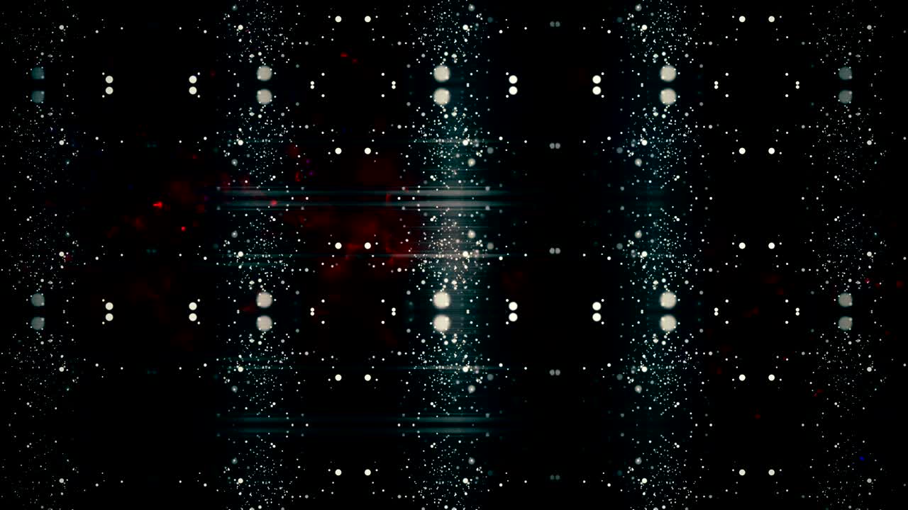 animación de fondo de partículas abstractas de 4k