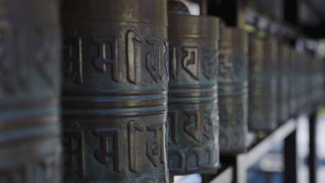 Prayer-Wheels-at-Kodaiji-Temple-in-Kyoto-Japan