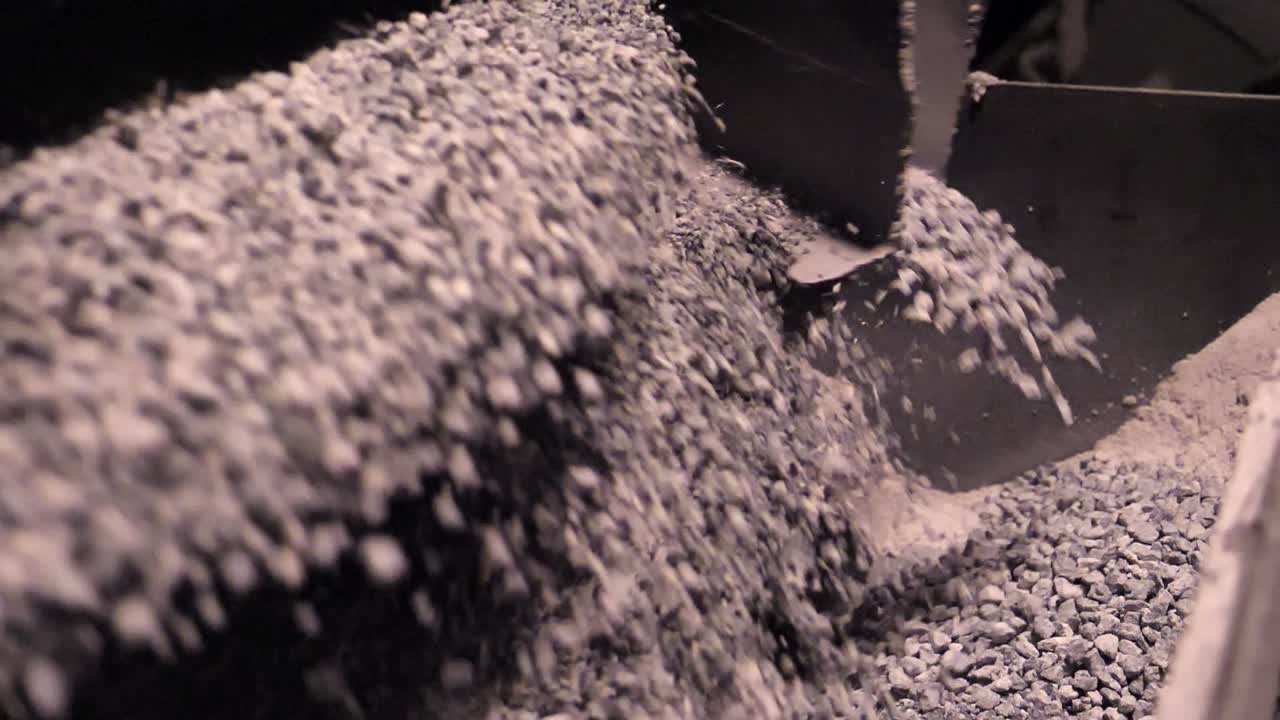 자갈 로딩 프로세스