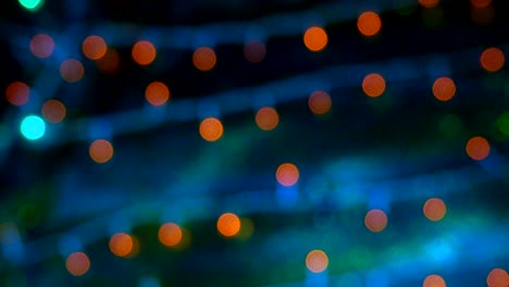 motion of light bokeh blink abstract blur background. 4k footage