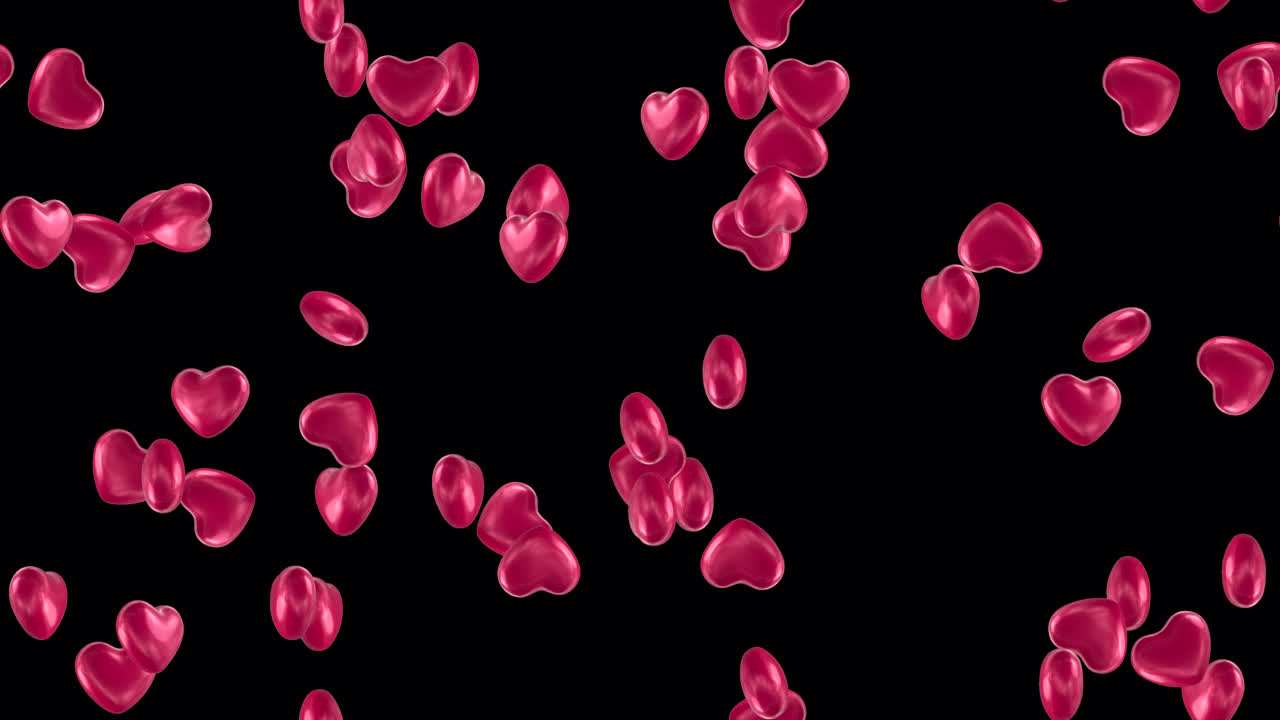 corazones de valentín amor bucle azulejos remolino con alfa