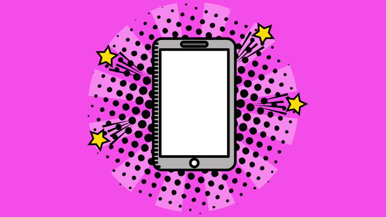 animación de arte pop