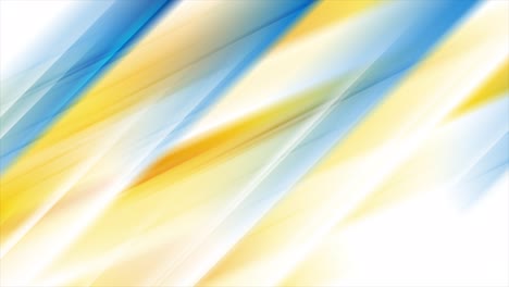 blue yellow glossy smooth stripes abstract motion background