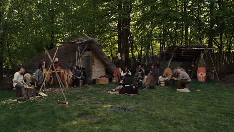 viking village re-enactment