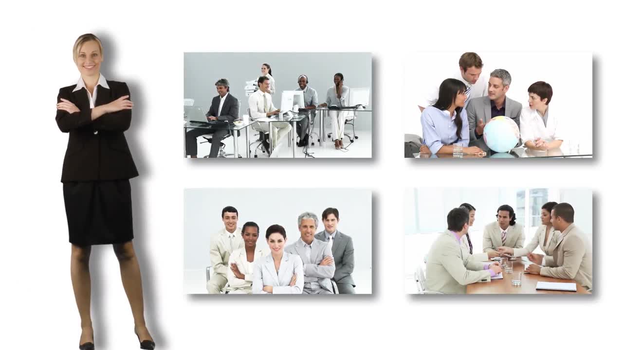 equipo de negocios en el trabajo