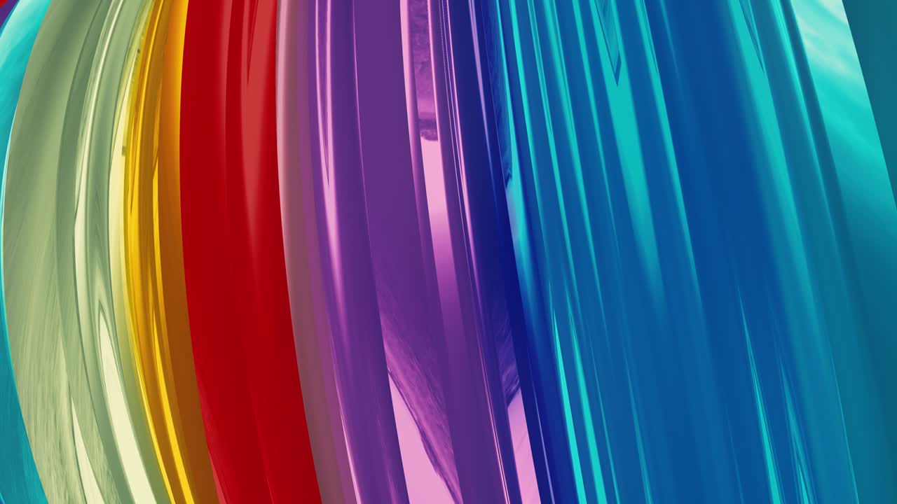 Sfondo astratto con linee in movimento. Animazione grafica 4K