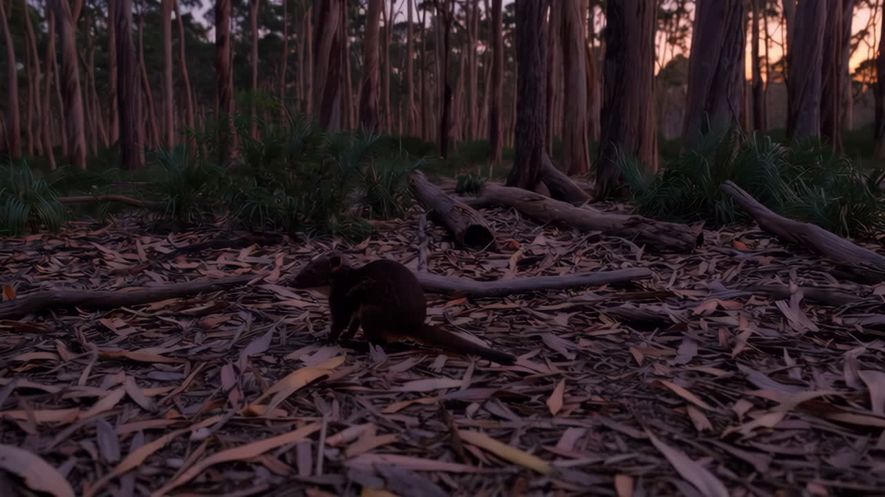 Australian Forest at Sunrise/Sunset