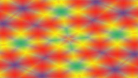 abstract caleidoscopio animación de colores