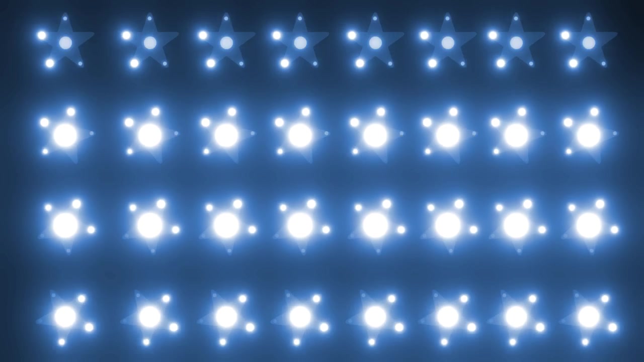 Abstract Stage Lighting Pattern