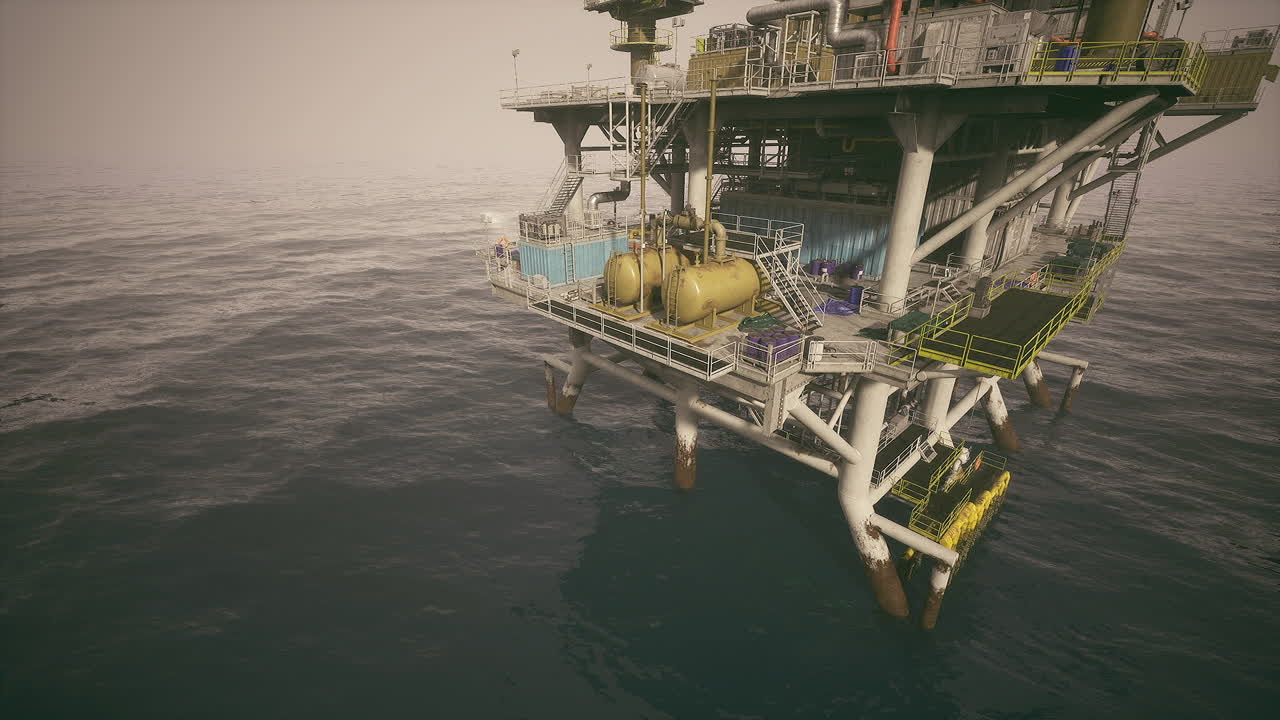Grundig analyse og logistik for nedtagning af offshore-platform.