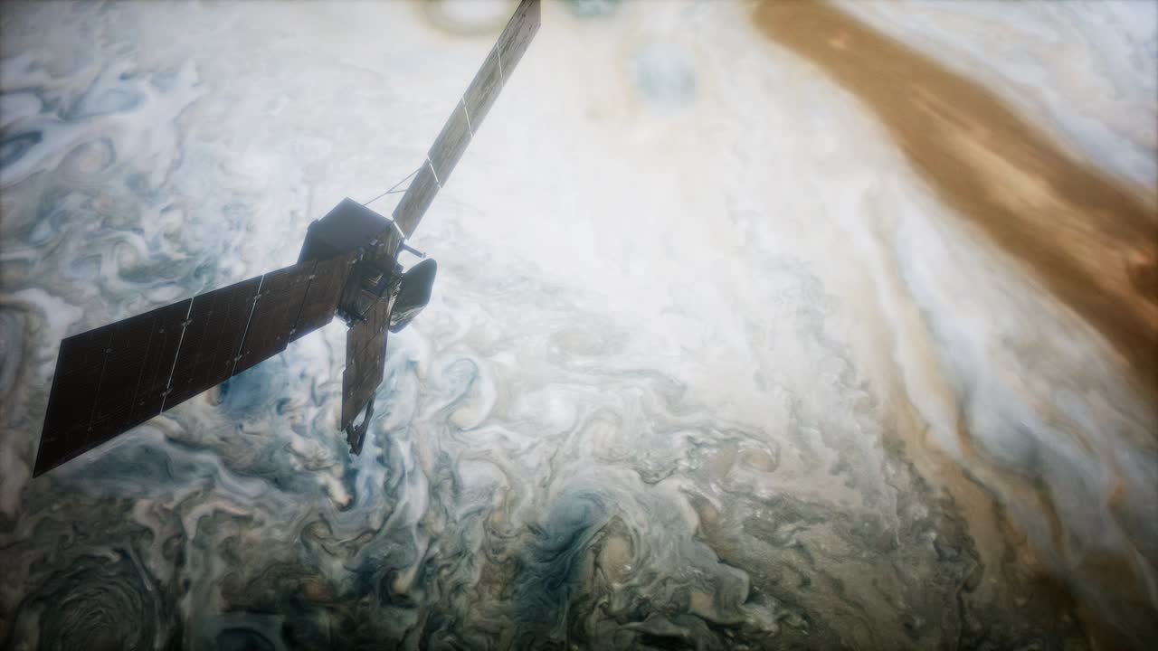 목성 주위를 도는 주노 위성