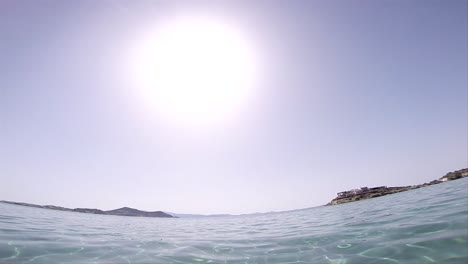 수영 수중 pov