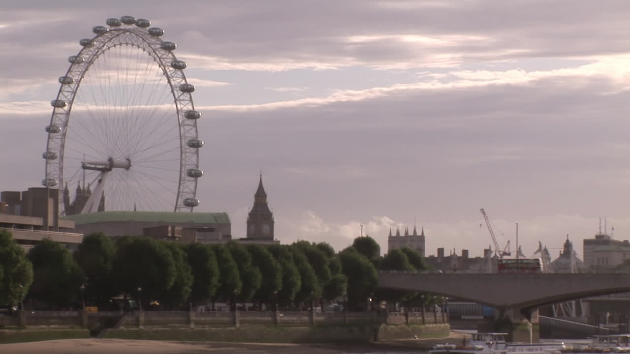 런던 시와 테임즈 강 3