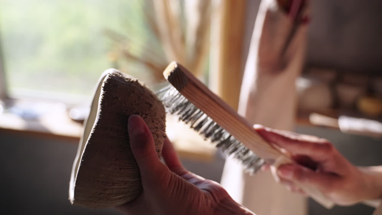 Cleaning a Handmade Clay Bowl