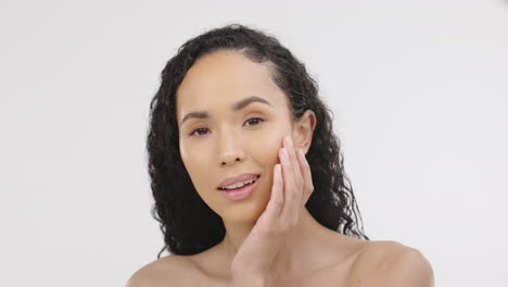mujer, rostro y retrato para la belleza