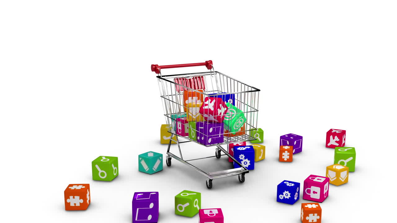 아이콘이  바탕에 트롤리에 떨어지고 있습니다.