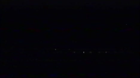 Analog VHS Tape Static Noise On Retro TV Screen