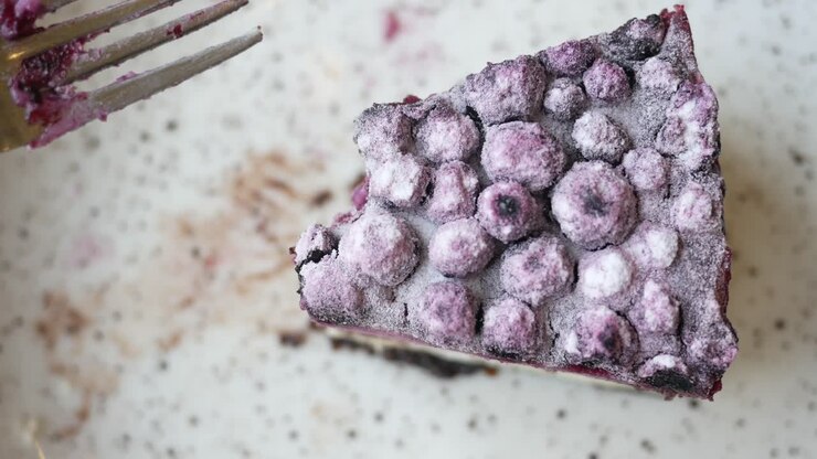 Torta di mirtilli