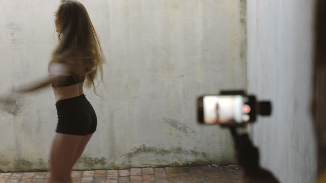 baile de influencers, creación de contenido en las redes sociales