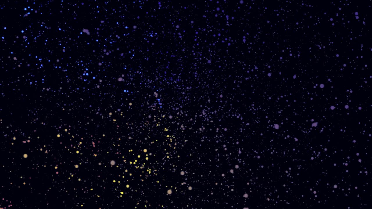 fondo colorido abstracto con puntos y estrellas