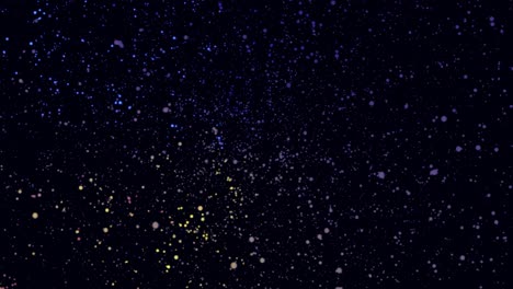 abstract colorful background with dots and stars